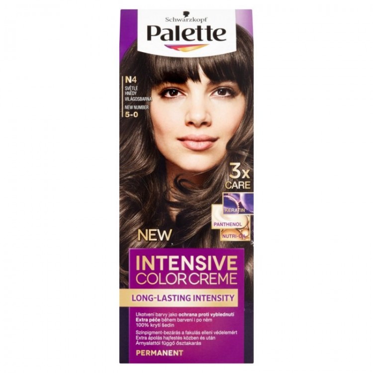 Palette IC N4 světle hnědá - Kosmetika Pro ženy Vlasová kosmetika Barvy